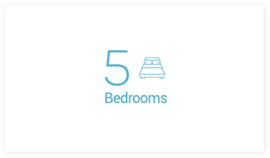 5 bedrooms