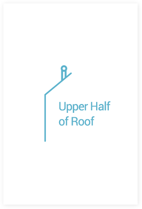 Upper Half of Roof